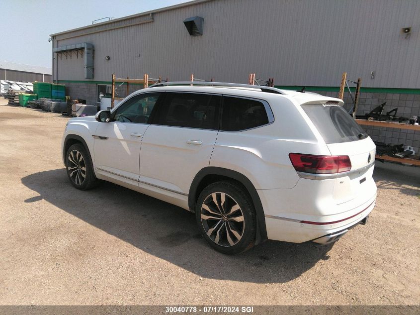 1V2FR2CA8NC520872 2022 Volkswagen Atlas Sel Premium R-Line