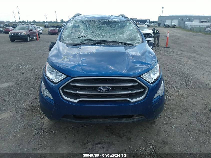 2022 Ford Ecosport Se VIN: MAJ6S3GL8NC472819 Lot: 30040780