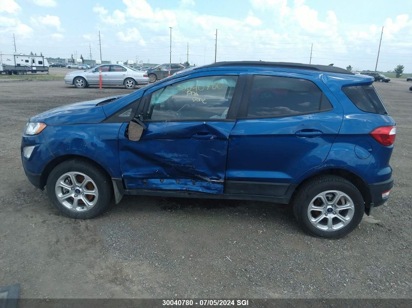 2022 Ford Ecosport Se VIN: MAJ6S3GL8NC472819 Lot: 30040780