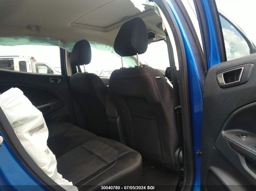 2022 Ford Ecosport Se VIN: MAJ6S3GL8NC472819 Lot: 30040780