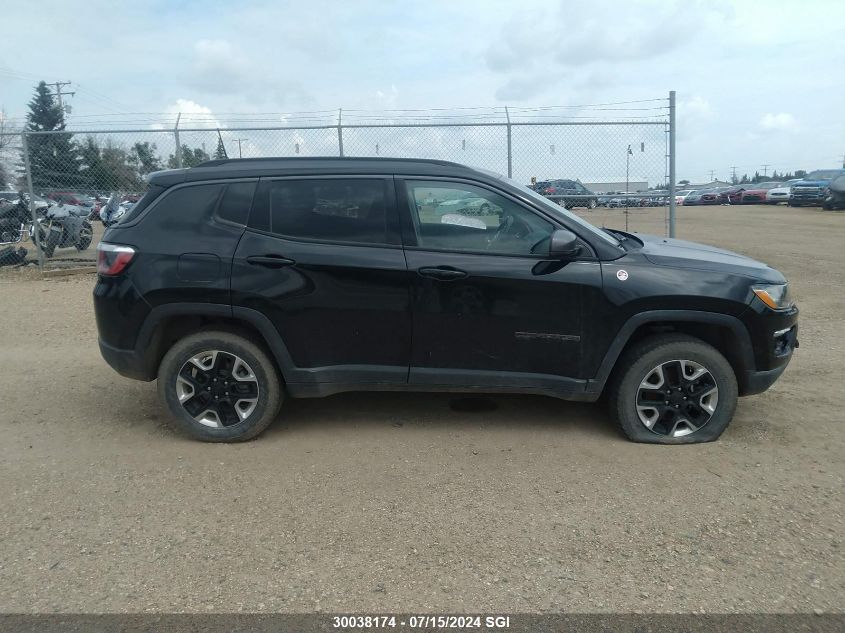 2018 Jeep Compass Trailhawk VIN: 3C4NJDDB7JT130352 Lot: 30038174