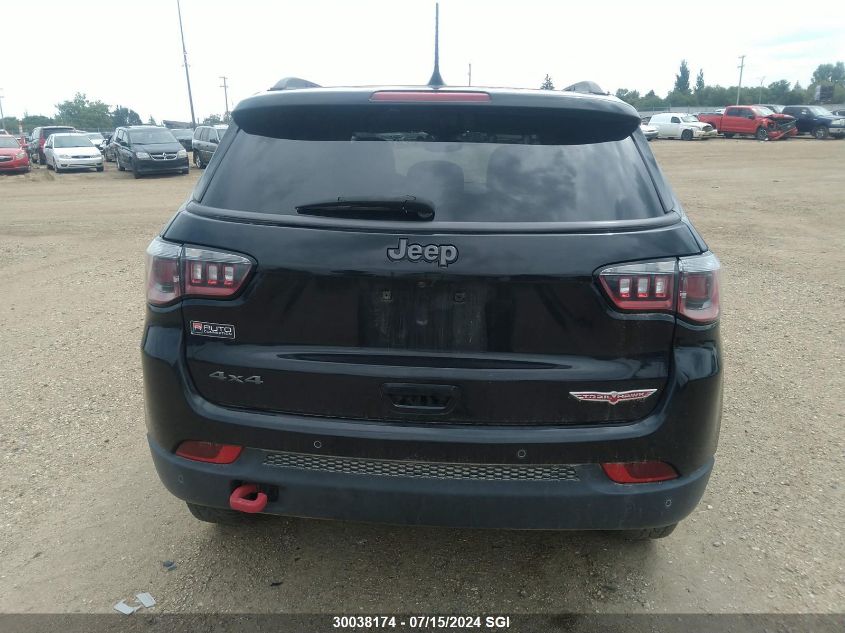 2018 Jeep Compass Trailhawk VIN: 3C4NJDDB7JT130352 Lot: 30038174