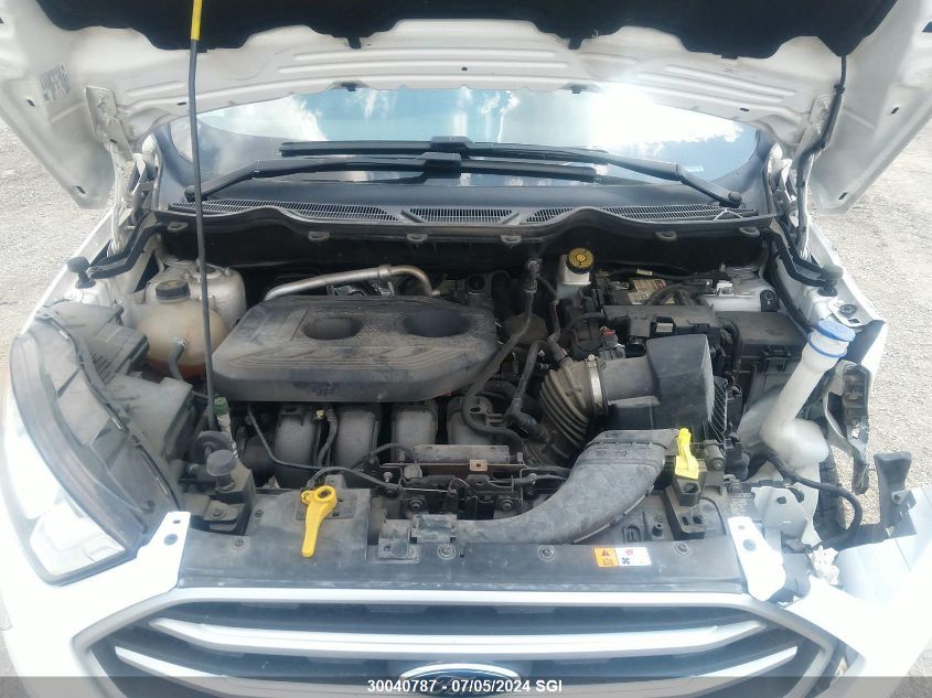 2019 Ford Ecosport Se VIN: MAJ6S3GL2KC276905 Lot: 30040787