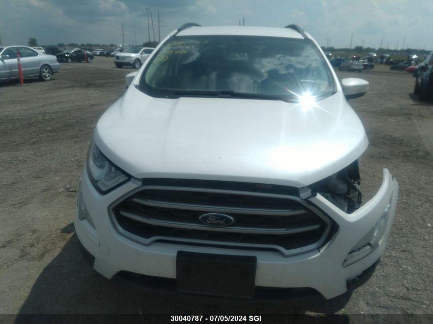 2019 Ford Ecosport Se VIN: MAJ6S3GL2KC276905 Lot: 30040787