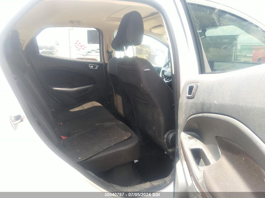 2019 Ford Ecosport Se VIN: MAJ6S3GL2KC276905 Lot: 30040787