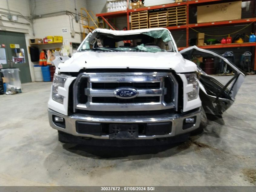 2017 Ford F150 Supercrew VIN: 1FTEW1E85HFB69030 Lot: 30037672