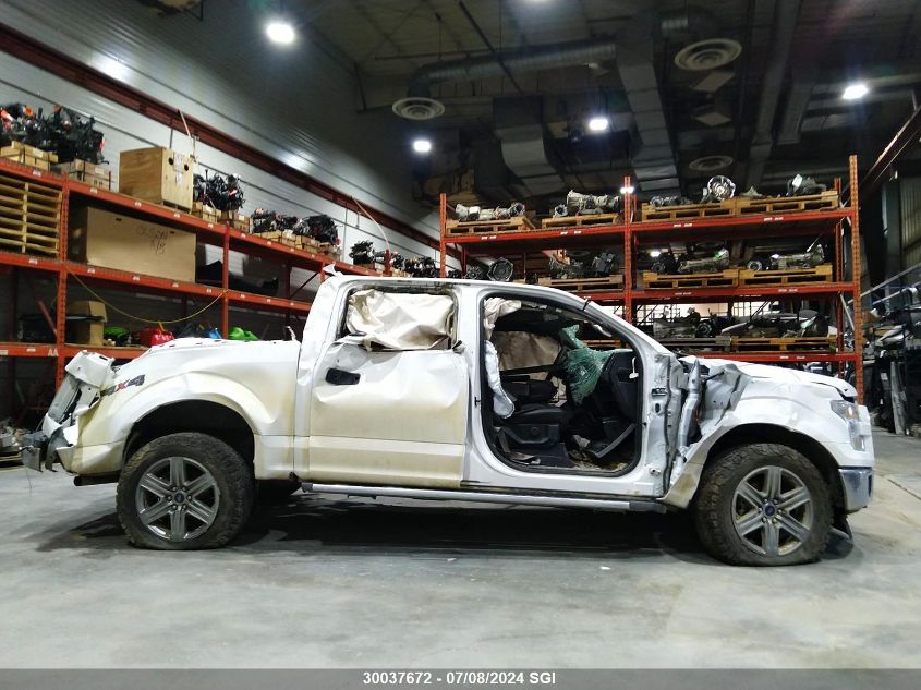 2017 Ford F150 Supercrew VIN: 1FTEW1E85HFB69030 Lot: 30037672