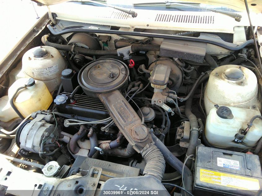 1985 Chevrolet Cavalier VIN: 1G1JC69P0F7169796 Lot: 30039961