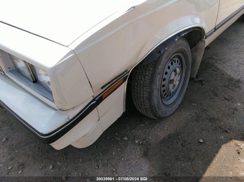 1985 Chevrolet Cavalier VIN: 1G1JC69P0F7169796 Lot: 30039961