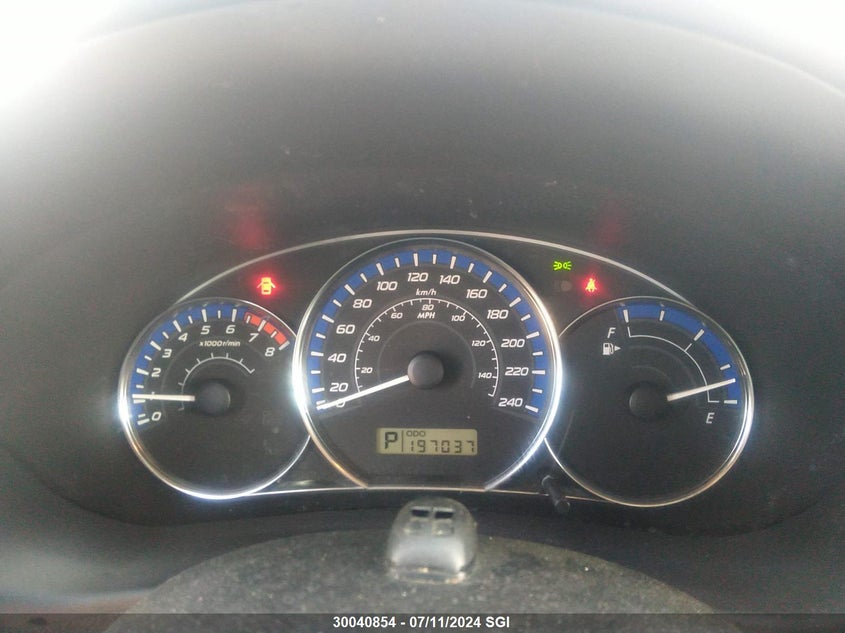 2012 Subaru Forester 2.5X VIN: JF2SHCBC0CH407365 Lot: 30040854