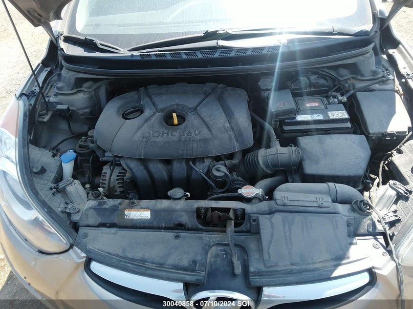 2012 Hyundai Elantra Gls/Limited VIN: 5NPDH4AE7CH129808 Lot: 30040858