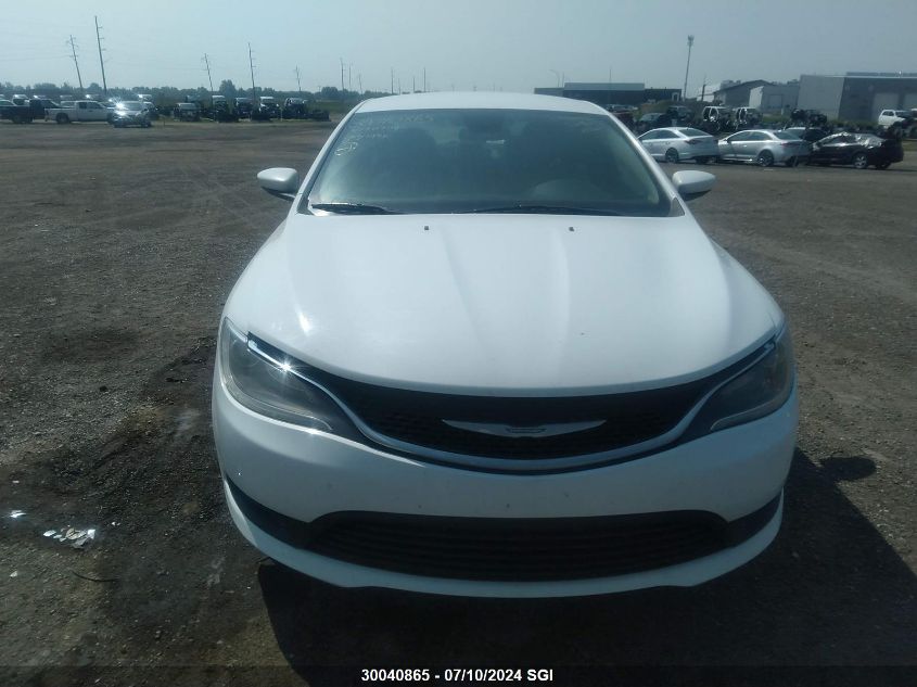 2016 Chrysler 200 Lx VIN: 1C3CCCFB5GN130906 Lot: 30040865