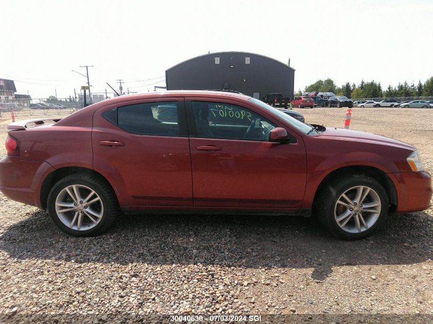 2012 Dodge Avenger Sxt VIN: 1C3CDZCB9CN224642 Lot: 30040630