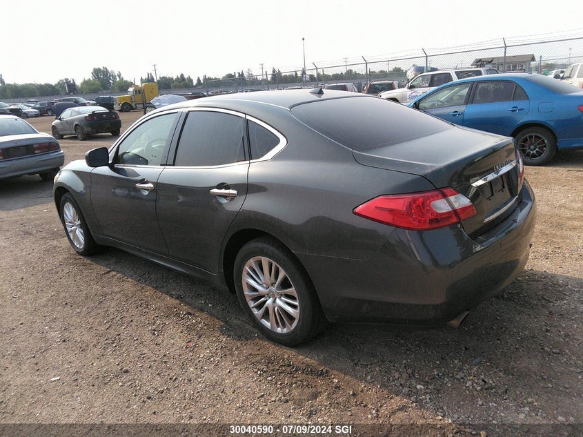 2012 Infiniti M37 X VIN: JN1BY1AR3CM392850 Lot: 30040590