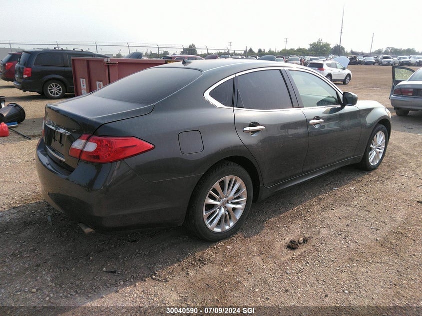 2012 Infiniti M37 X VIN: JN1BY1AR3CM392850 Lot: 30040590