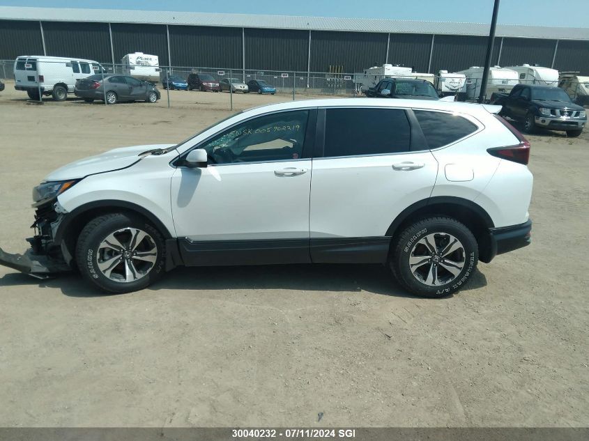 2021 Honda Cr-V Lx VIN: 2HKRW2H25MH231136 Lot: 30040232