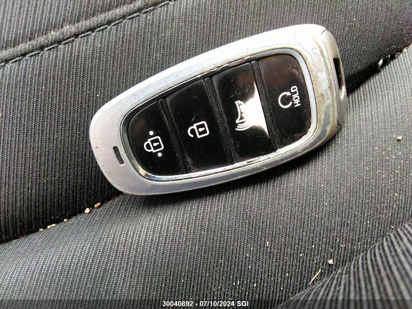 2022 Hyundai Tucson Sel VIN: KM8JB3AE0NU037748 Lot: 30040892