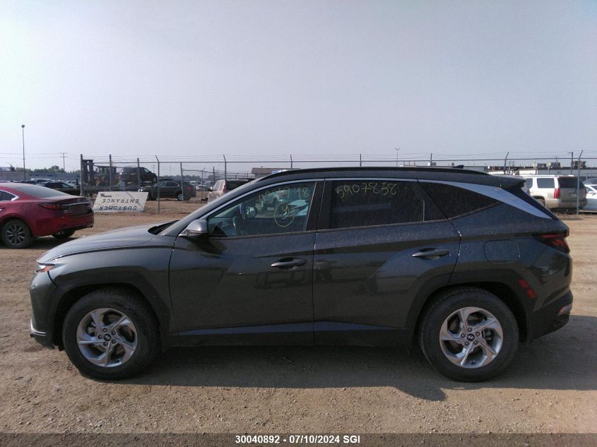 2022 Hyundai Tucson Sel VIN: KM8JB3AE0NU037748 Lot: 30040892