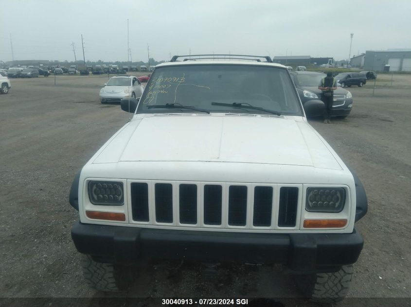 2000 Jeep Cherokee Classic VIN: 1J4FF58S5YL117007 Lot: 30040913