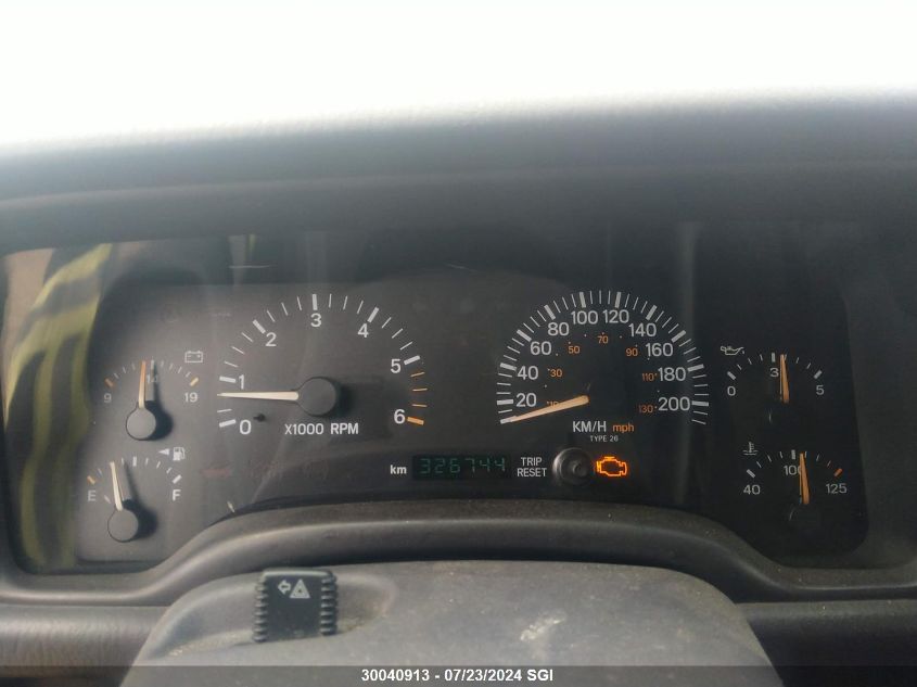 2000 Jeep Cherokee Classic VIN: 1J4FF58S5YL117007 Lot: 30040913