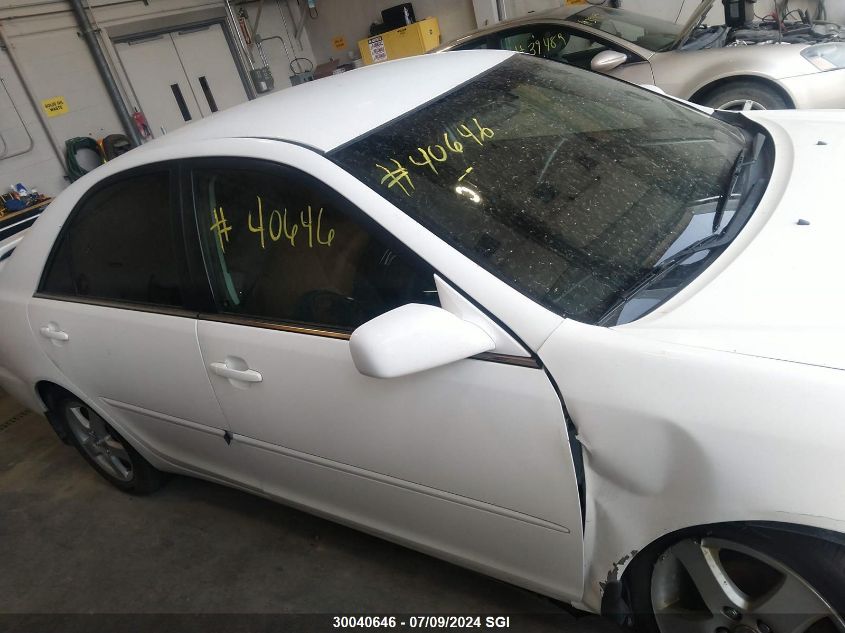 2005 Toyota Camry Le/Xle/Se VIN: 4T1BE32K45U625250 Lot: 30040646