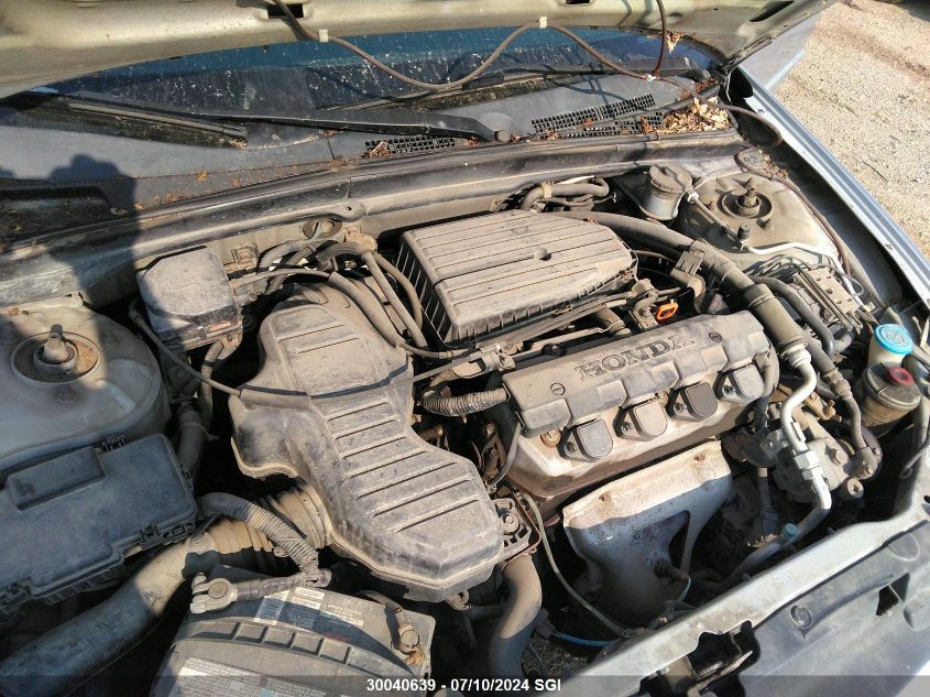 2003 Honda Civic Lx VIN: 2HGES16673H916208 Lot: 30040639