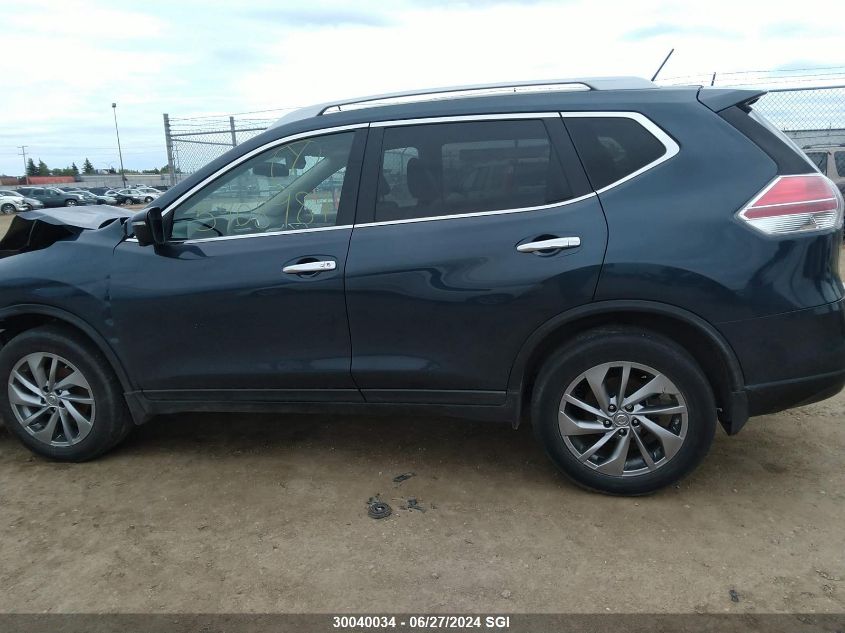 2015 Nissan Rogue S/Sl/Sv VIN: 5N1AT2MV7FC803484 Lot: 30040034