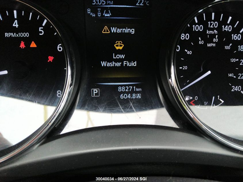 2015 Nissan Rogue S/Sl/Sv VIN: 5N1AT2MV7FC803484 Lot: 30040034