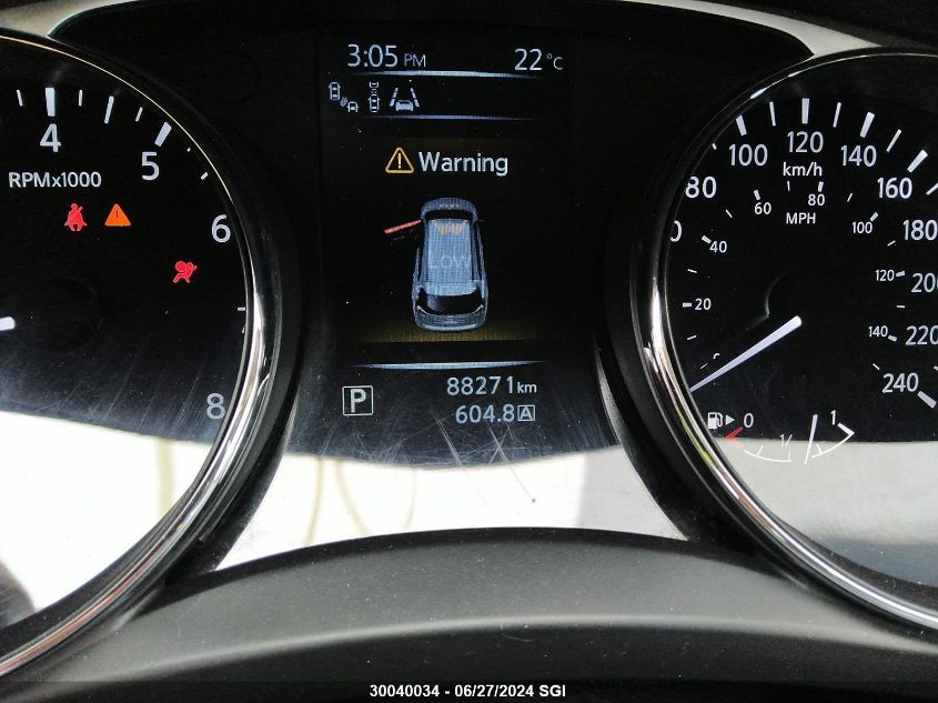 2015 Nissan Rogue S/Sl/Sv VIN: 5N1AT2MV7FC803484 Lot: 30040034