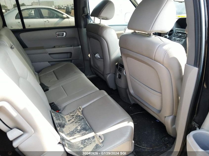 2013 Honda Pilot Exl VIN: 5FNYF4H5XDB501364 Lot: 30040926