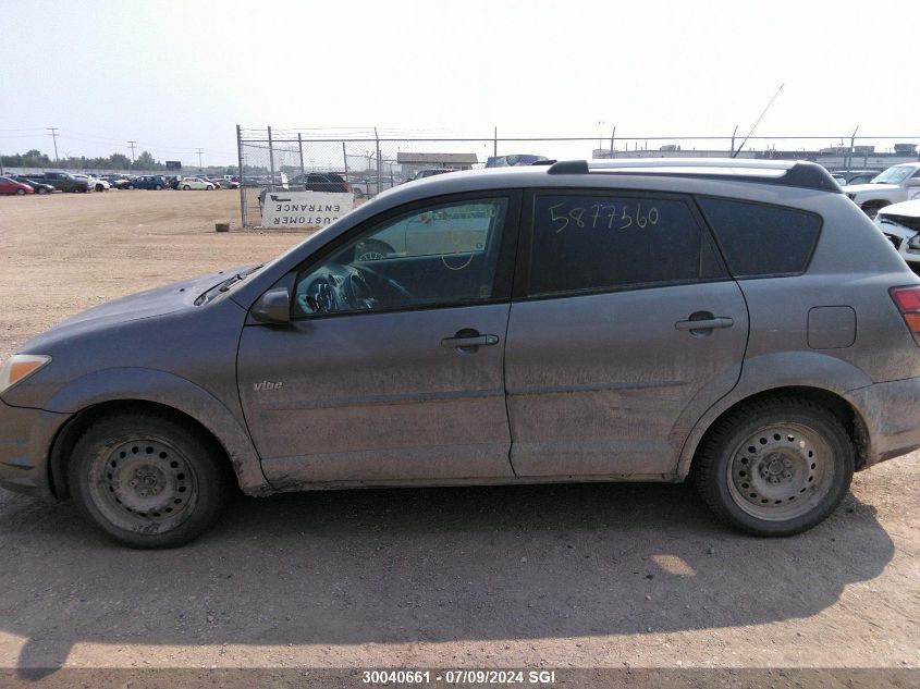 2007 Pontiac Vibe VIN: 5Y2SL65897Z424896 Lot: 30040661