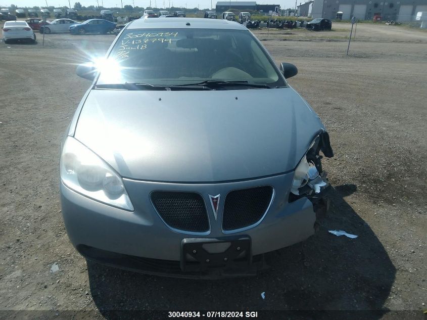 2007 Pontiac G6 Gt VIN: 1G2ZH58N574137794 Lot: 30040934