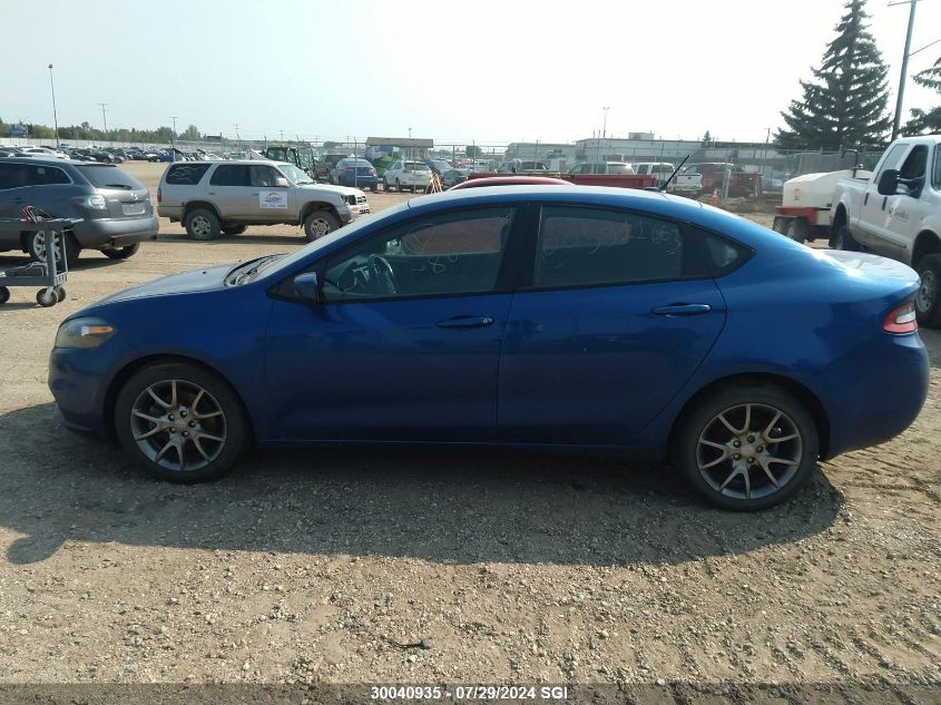 2014 Dodge Dart Sxt VIN: 1C3CDFBB1ED868337 Lot: 30040935