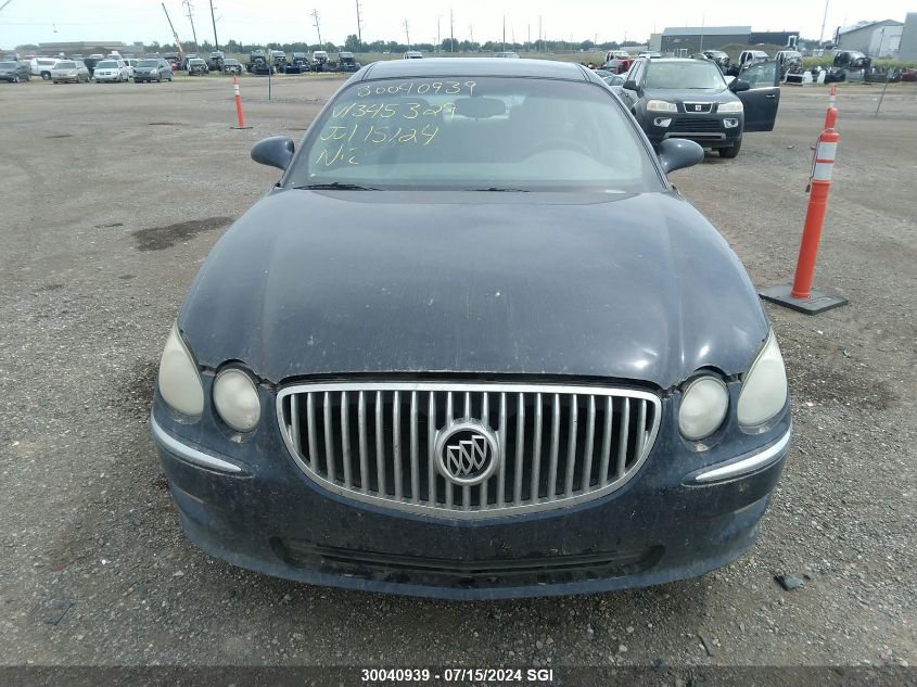 2008 Buick Allure Cx VIN: 2G4WF582681345329 Lot: 30040939