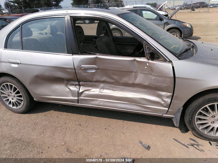 2004 Acura 1.7El Premium VIN: 2HHES36824H002474 Lot: 30040178