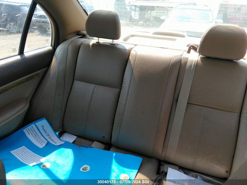 2004 Acura 1.7El Premium VIN: 2HHES36824H002474 Lot: 30040178