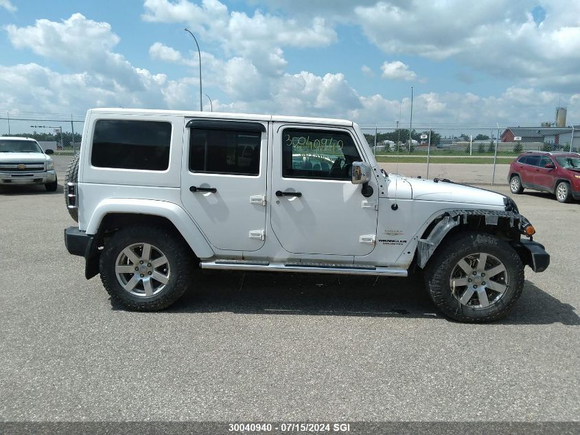 2013 Jeep Wrangler Unlimited Sahara VIN: 1C4HJWEG7DL624195 Lot: 30040940