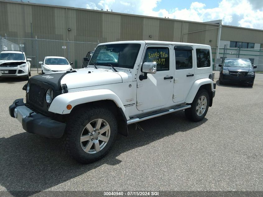 2013 Jeep Wrangler Unlimited Sahara VIN: 1C4HJWEG7DL624195 Lot: 30040940