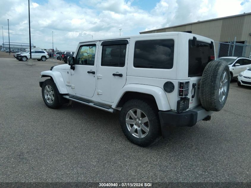 2013 Jeep Wrangler Unlimited Sahara VIN: 1C4HJWEG7DL624195 Lot: 30040940