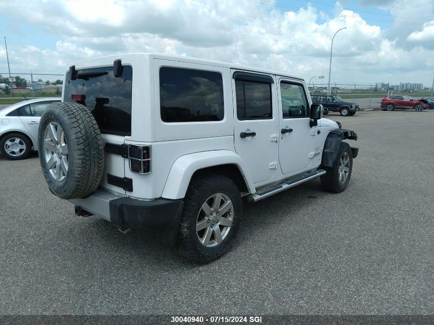 2013 Jeep Wrangler Unlimited Sahara VIN: 1C4HJWEG7DL624195 Lot: 30040940