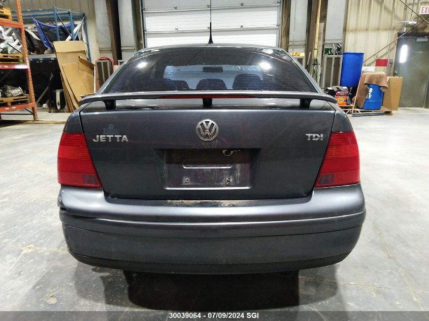 2003 Volkswagen Jetta Gls Tdi VIN: 3VWSP69M33M140703 Lot: 30039064