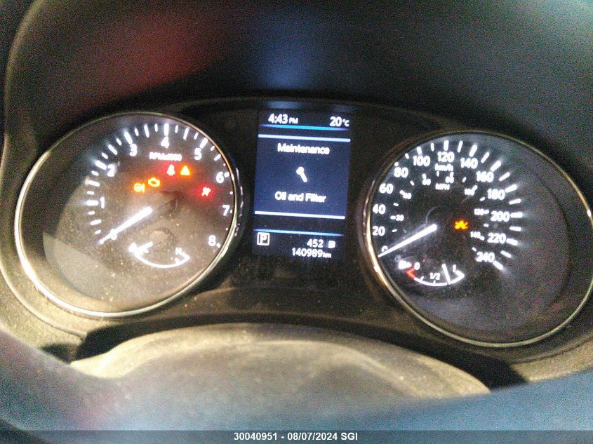 2018 Nissan Rogue Sv/Sl VIN: 5N1AT2MV0JC715840 Lot: 30040951