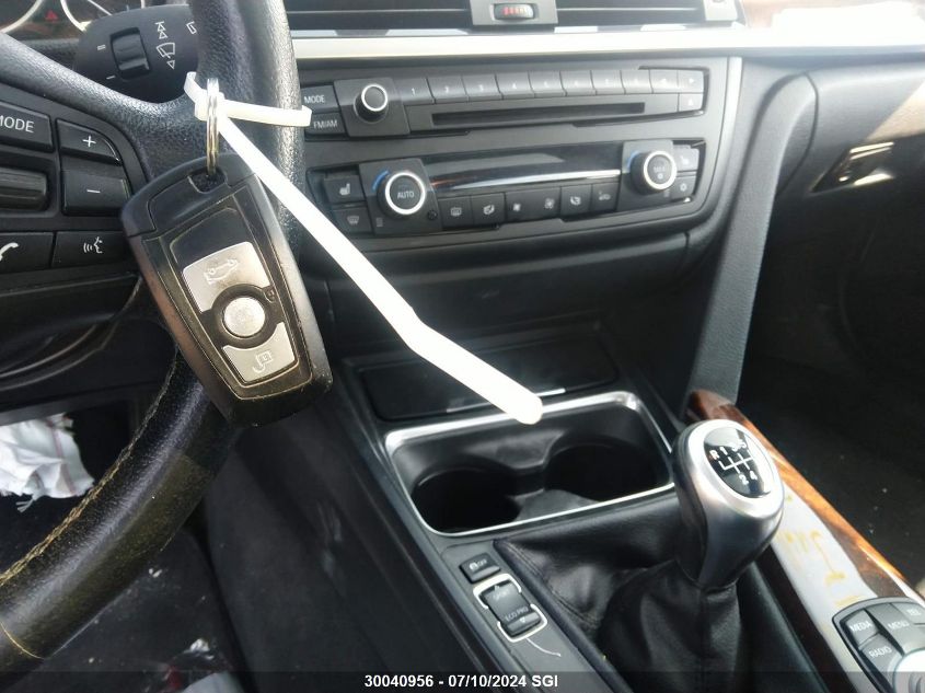 2012 BMW 320 I VIN: WBA3B1C57CF078262 Lot: 30040956