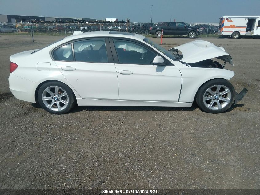 2012 BMW 320 I VIN: WBA3B1C57CF078262 Lot: 30040956