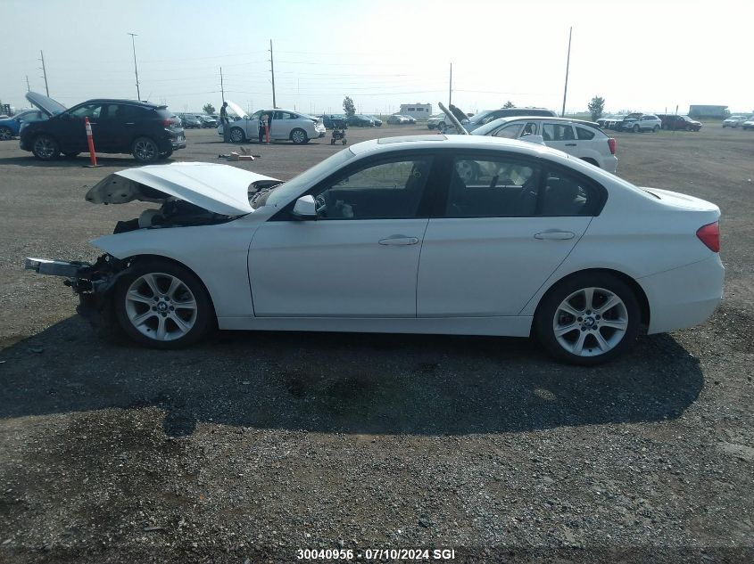2012 BMW 320 I VIN: WBA3B1C57CF078262 Lot: 30040956