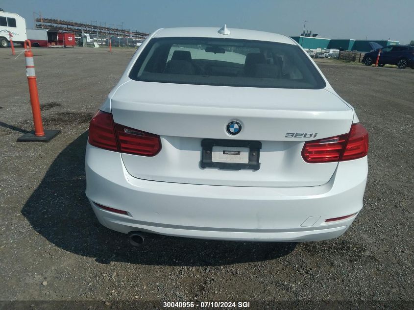 2012 BMW 320 I VIN: WBA3B1C57CF078262 Lot: 30040956