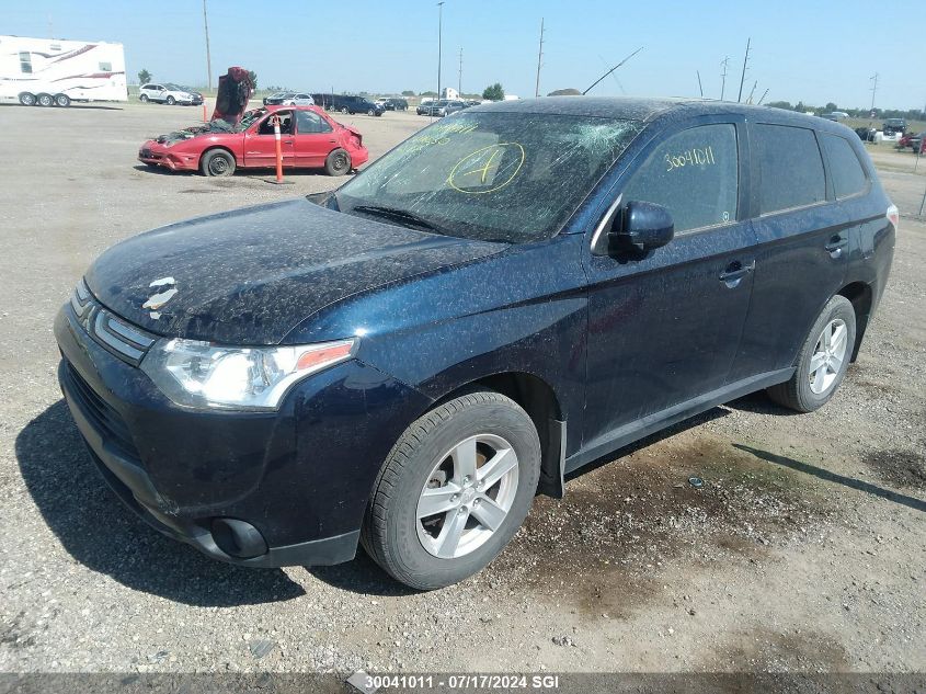 2014 Mitsubishi Outlander Es VIN: JA4AZ2A35EZ606650 Lot: 30041011