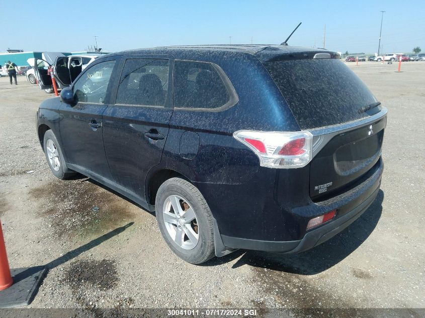 2014 Mitsubishi Outlander Es VIN: JA4AZ2A35EZ606650 Lot: 30041011