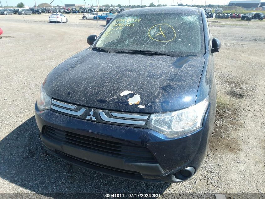 2014 Mitsubishi Outlander Es VIN: JA4AZ2A35EZ606650 Lot: 30041011