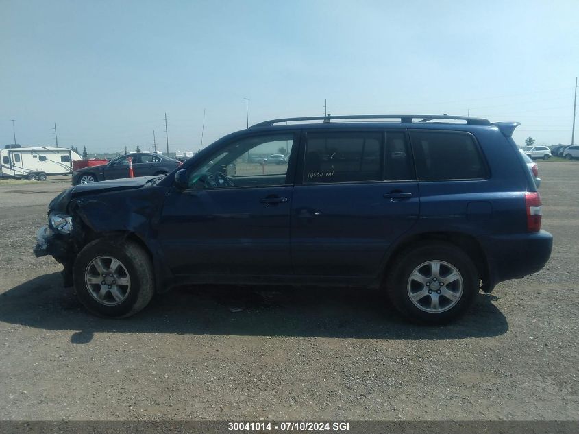 2005 Toyota Highlander Limited VIN: JTEEP21A050070041 Lot: 30041014